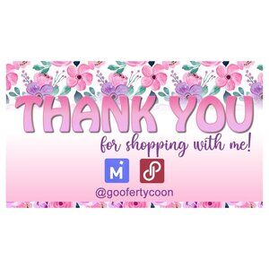 30 Thank you cards